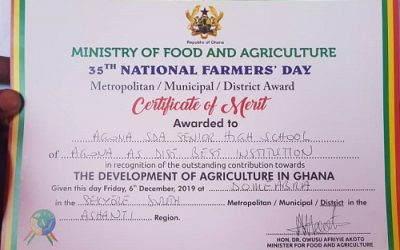 AGASS wins Farmers Day Award